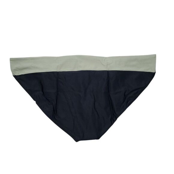 Prana Tulum Swim Bottom Black Colorblock Pink Olive Size XL Swimsuit Beach - Picture 3 of 5